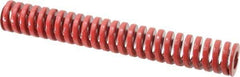 Dayton Lamina - 1" Hole Diam, 1/2" Rod Diam, 7" Free Length, Red Die Spring - 23.5 Lb Max Deflection, 2.1" Max Deflection, Heavy Duty, Chromium Vanadium Steel - Industrial Tool & Supply