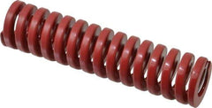 Dayton Lamina - 1-1/4" Hole Diam, 5/8" Rod Diam, 5" Free Length, Red Die Spring - 54.7 Lb Max Deflection, 1.5" Max Deflection, Heavy Duty, Chromium Vanadium Steel - Industrial Tool & Supply