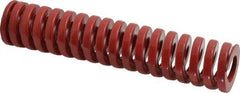 Dayton Lamina - 1-1/4" Hole Diam, 5/8" Rod Diam, 6" Free Length, Red Die Spring - 44.9 Lb Max Deflection, 1.8" Max Deflection, Heavy Duty, Chromium Vanadium Steel - Industrial Tool & Supply