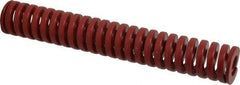 Dayton Lamina - 1-1/4" Hole Diam, 5/8" Rod Diam, 8" Free Length, Red Die Spring - 33 Lb Max Deflection, 2.4" Max Deflection, Heavy Duty, Chromium Vanadium Steel - Industrial Tool & Supply