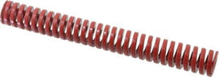 Dayton Lamina - 1-1/4" Hole Diam, 5/8" Rod Diam, 10" Free Length, Red Die Spring - 26.4 Lb Max Deflection, 3" Max Deflection, Heavy Duty, Chromium Vanadium Steel - Industrial Tool & Supply