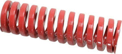 Dayton Lamina - 1-1/2" Hole Diam, 3/4" Rod Diam, 5" Free Length, Red Die Spring - 71.5 Lb Max Deflection, 1.5" Max Deflection, Heavy Duty, Chromium Vanadium Steel - Industrial Tool & Supply