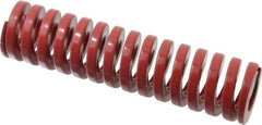 Dayton Lamina - 1-1/2" Hole Diam, 3/4" Rod Diam, 6" Free Length, Red Die Spring - 59 Lb Max Deflection, 1.8" Max Deflection, Heavy Duty, Chromium Vanadium Steel - Industrial Tool & Supply