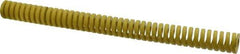 Dayton Lamina - 1" Hole Diam, 1/2" Rod Diam, 12" Free Length, Yellow Die Spring - 16.9 Lb Max Deflection, 3" Max Deflection, Extra Heavy Duty, Chromium Vanadium Steel - Industrial Tool & Supply