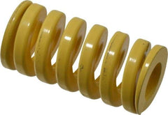 Dayton Lamina - 1-1/4" Hole Diam, 5/8" Rod Diam, 2-1/2" Free Length, Yellow Die Spring - 152 Lb Max Deflection, 0.63" Max Deflection, Extra Heavy Duty, Chromium Vanadium Steel - Industrial Tool & Supply