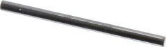 Holo-Krome - 1/8" Diam x 2" Pin Length Grade 8 Alloy Steel Standard Dowel Pin - Black Luster Finish, C 47-58 & C 60 (Surface) Hardness, 1 Beveled & 1 Rounded End - Industrial Tool & Supply