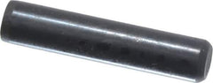 Holo-Krome - 3/16" Diam x 7/8" Pin Length Grade 8 Alloy Steel Standard Dowel Pin - Black Luster Finish, C 47-58 & C 60 (Surface) Hardness, 1 Beveled & 1 Rounded End - Industrial Tool & Supply