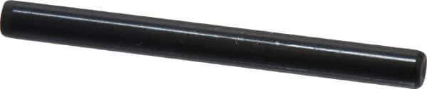 Holo-Krome - 3/16" Diam x 2" Pin Length Grade 8 Alloy Steel Standard Dowel Pin - Black Luster Finish, C 47-58 & C 60 (Surface) Hardness, 1 Beveled & 1 Rounded End - Industrial Tool & Supply