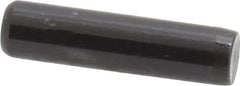 Holo-Krome - 1/4" Diam x 1" Pin Length Grade 8 Alloy Steel Standard Dowel Pin - Black Luster Finish, C 47-58 & C 60 (Surface) Hardness, 1 Beveled & 1 Rounded End - Industrial Tool & Supply