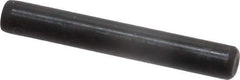 Holo-Krome - 1/4" Diam x 1-3/4" Pin Length Grade 8 Alloy Steel Standard Dowel Pin - Black Luster Finish, C 47-58 & C 60 (Surface) Hardness, 1 Beveled & 1 Rounded End - Industrial Tool & Supply