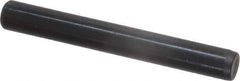 Holo-Krome - 1/4" Diam x 2" Pin Length Grade 8 Alloy Steel Standard Dowel Pin - Black Luster Finish, C 47-58 & C 60 (Surface) Hardness, 1 Beveled & 1 Rounded End - Industrial Tool & Supply