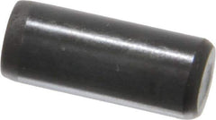 Holo-Krome - 5/16" Diam x 3/4" Pin Length Grade 8 Alloy Steel Standard Dowel Pin - Black Luster Finish, C 47-58 & C 60 (Surface) Hardness, 1 Beveled & 1 Rounded End - Industrial Tool & Supply