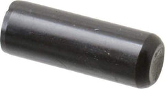 Holo-Krome - 5/16" Diam x 7/8" Pin Length Grade 8 Alloy Steel Standard Dowel Pin - Black Luster Finish, C 47-58 & C 60 (Surface) Hardness, 1 Beveled & 1 Rounded End - Industrial Tool & Supply