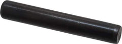Holo-Krome - 5/16" Diam x 2" Pin Length Grade 8 Alloy Steel Standard Dowel Pin - Black Luster Finish, C 47-58 & C 60 (Surface) Hardness, 1 Beveled & 1 Rounded End - Industrial Tool & Supply