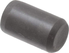 Holo-Krome - 3/8" Diam x 5/8" Pin Length Grade 8 Alloy Steel Standard Dowel Pin - Black Luster Finish, C 47-58 & C 60 (Surface) Hardness, 1 Beveled & 1 Rounded End - Industrial Tool & Supply