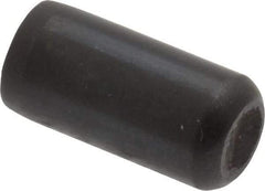 Holo-Krome - 3/8" Diam x 3/4" Pin Length Grade 8 Alloy Steel Standard Dowel Pin - Black Luster Finish, C 47-58 & C 60 (Surface) Hardness, 1 Beveled & 1 Rounded End - Industrial Tool & Supply