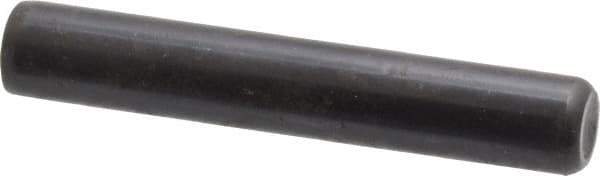 Holo-Krome - 3/8" Diam x 2-1/4" Pin Length Grade 8 Alloy Steel Standard Dowel Pin - Black Luster Finish, C 47-58 & C 60 (Surface) Hardness, 1 Beveled & 1 Rounded End - Industrial Tool & Supply