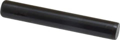 Holo-Krome - 3/8" Diam x 2-1/2" Pin Length Grade 8 Alloy Steel Standard Dowel Pin - Black Luster Finish, C 47-58 & C 60 (Surface) Hardness, 1 Beveled & 1 Rounded End - Industrial Tool & Supply