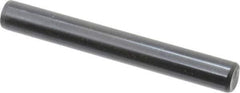 Holo-Krome - 3/8" Diam x 3" Pin Length Grade 8 Alloy Steel Standard Dowel Pin - Black Luster Finish, C 47-58 & C 60 (Surface) Hardness, 1 Beveled & 1 Rounded End - Industrial Tool & Supply