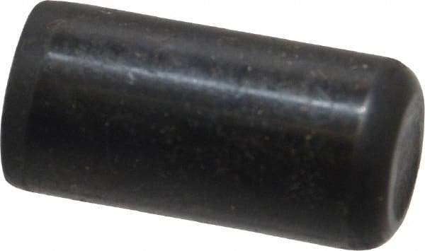 Holo-Krome - 1/2" Diam x 1" Pin Length Grade 8 Alloy Steel Standard Dowel Pin - Black Luster Finish, C 47-58 & C 60 (Surface) Hardness, 1 Beveled & 1 Rounded End - Industrial Tool & Supply