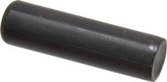 Holo-Krome - 1/2" Diam x 1-3/4" Pin Length Grade 8 Alloy Steel Standard Dowel Pin - Black Luster Finish, C 47-58 & C 60 (Surface) Hardness, 1 Beveled & 1 Rounded End - Industrial Tool & Supply