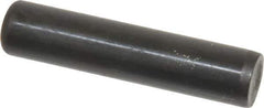 Holo-Krome - 1/2" Diam x 2-1/4" Pin Length Grade 8 Alloy Steel Standard Dowel Pin - Black Luster Finish, C 47-58 & C 60 (Surface) Hardness, 1 Beveled & 1 Rounded End - Industrial Tool & Supply
