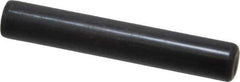 Holo-Krome - 1/2" Diam x 3" Pin Length Grade 8 Alloy Steel Standard Dowel Pin - Black Luster Finish, C 47-58 & C 60 (Surface) Hardness, 1 Beveled & 1 Rounded End - Industrial Tool & Supply