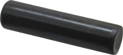 Holo-Krome - 5/8" Diam x 2-1/2" Pin Length Grade 8 Alloy Steel Standard Dowel Pin - Black Luster Finish, C 47-58 & C 60 (Surface) Hardness, 1 Beveled & 1 Rounded End - Industrial Tool & Supply