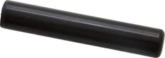 Holo-Krome - 5/8" Diam x 3-1/2" Pin Length Grade 8 Alloy Steel Standard Dowel Pin - Black Luster Finish, C 47-58 & C 60 (Surface) Hardness, 1 Beveled & 1 Rounded End - Industrial Tool & Supply