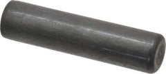 Holo-Krome - 3/4" Diam x 3" Pin Length Grade 8 Alloy Steel Standard Dowel Pin - Black Luster Finish, C 47-58 & C 60 (Surface) Hardness, 1 Beveled & 1 Rounded End - Industrial Tool & Supply