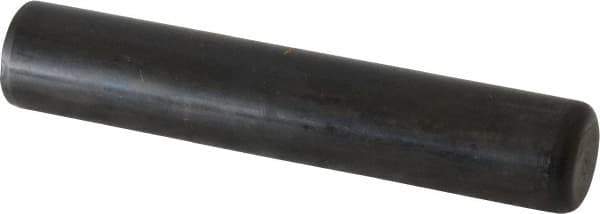 Holo-Krome - 3/4" Diam x 4" Pin Length Grade 8 Alloy Steel Standard Dowel Pin - Black Luster Finish, C 47-58 & C 60 (Surface) Hardness, 1 Beveled & 1 Rounded End - Industrial Tool & Supply