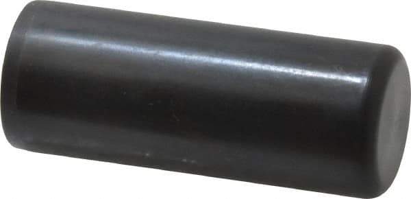 Holo-Krome - 1" Diam x 2-1/2" Pin Length Grade 8 Alloy Steel Standard Dowel Pin - Black Luster Finish, C 47-58 & C 60 (Surface) Hardness, 1 Beveled & 1 Rounded End - Industrial Tool & Supply