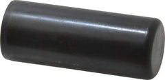 Holo-Krome - 1" Diam x 2-1/2" Pin Length Grade 8 Alloy Steel Standard Dowel Pin - Black Luster Finish, C 47-58 & C 60 (Surface) Hardness, 1 Beveled & 1 Rounded End - Industrial Tool & Supply