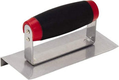 Hyde Tools - Carbon Steel Trowel - 6" Long x 2-3/4" Wide, Polypropylene Handle - Industrial Tool & Supply