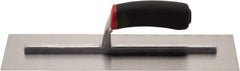 Hyde Tools - Carbon Steel Masonry Trowel - 14" Long x 4" Wide, Wood Handle - Industrial Tool & Supply