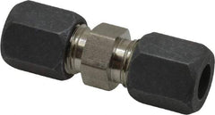 Made in USA - 3/8" OD, Grade 316Stainless Steel Union - -75 to 750°F, 5/8" Hex, Comp x Comp Ends - Industrial Tool & Supply