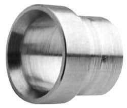 Made in USA - 2" Tube OD, 37° Stainless Steel Flared Tube Sleeve - Unthreaded Flare Ends - Industrial Tool & Supply