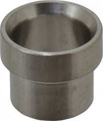 Made in USA - 1/2" Tube OD, 37° Stainless Steel Flared Tube Sleeve - Unthreaded Flare Ends - Industrial Tool & Supply