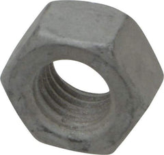 Armor Coat - 5/16-24 UNF Steel Right Hand Hex Nut - 1/2" Across Flats, 17/64" High, Armor Coat Finish - Industrial Tool & Supply