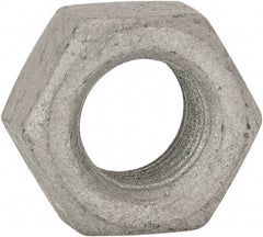 Armor Coat - 7/16-20 UNF Steel Right Hand Hex Nut - 11/16" Across Flats, 3/8" High, Armor Coat Finish - Industrial Tool & Supply