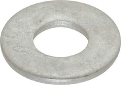 Armor Coat - 1/4" Screw, Grade 8 Alloy Steel SAE Flat Washer - 9/32" ID x 5/8" OD, 0.05" Thick - Industrial Tool & Supply
