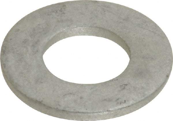 Armor Coat - 5/16" Screw, Grade 8 Alloy Steel SAE Flat Washer - 11/32" ID x 11/16" OD, 0.05" Thick - Industrial Tool & Supply