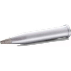 Weller - Soldering Iron Tips; Type: Chisel; Chisel ; For Use With: WXP120; WP120 ; Point Size: 1.6000 (Decimal Inch); Tip Type: Chisel ; Tip Diameter: 6.000 (Inch); Tip Diameter: 6.000 (mm) - Exact Industrial Supply