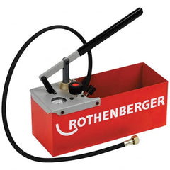 Rothenberger - Pressure, Cooling & Fuel System Test Kits Type: Pressure Pump Applications: Pipe; Install Molding - Industrial Tool & Supply