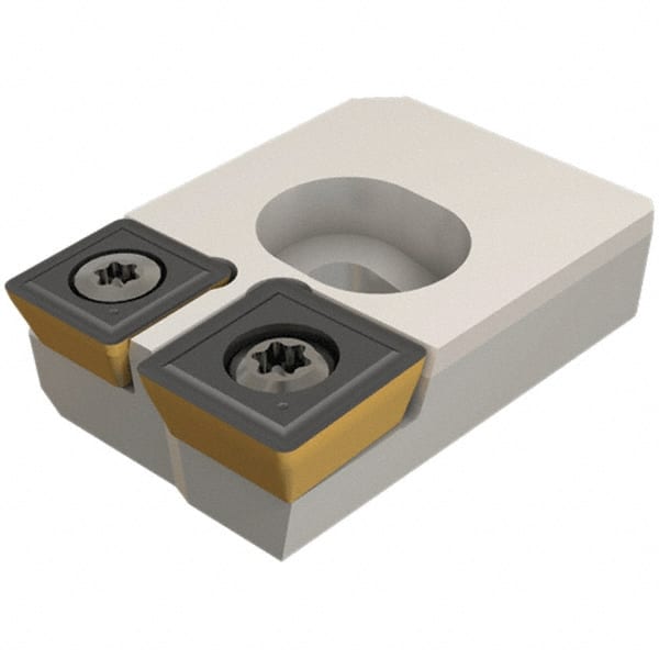 Iscar - Series CA-SOMT10 2-Insert Inner Drill Cartridge - Industrial Tool & Supply