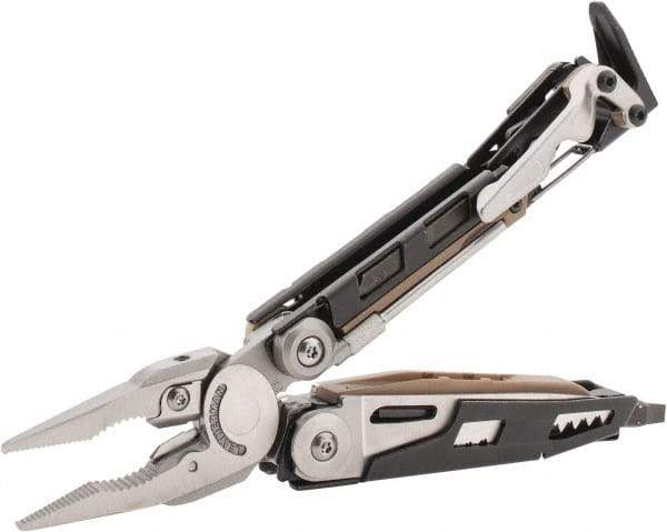 Leatherman - 18 Piece, Multi-Tool Set - 7-1/2" OAL, 5" Closed Length - Industrial Tool & Supply