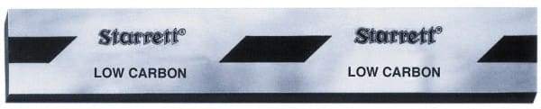 Starrett - 24 x 8 x 3/16 Inch, AISI Type C1018, Low Carbon Steel Flat Stock - + 0.625 Inch Long Tolerance, + 0.000-0.005 Inch Wide Tolerance, +/- 0.001 Inch Thickness and Square Tolerance - Industrial Tool & Supply