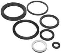 EVER-TITE Coupling Products - 11/16" ID x 1" OD, Viton O-Ring - 5/32" Thick, Square Cross Section - Industrial Tool & Supply