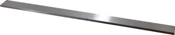 Starrett - 18" Long x 1-1/4" Wide x 1/4" Thick, AISI Type O1, Tool Steel Oil-Hardening Flat Stock - + 1/4" Long Tolerance, - 0 - 0.005" Wide Tolerance, +/- 0.001" Thick Tolerance - Industrial Tool & Supply
