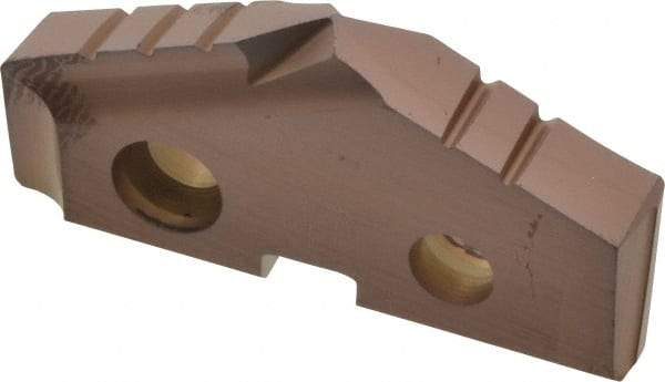 Allied Machine and Engineering - 1-1/4" Diam x 3/16" Thick, Seat Code 2, 132° Included Angle Spade Drill Insert - AM200 Coated, Cobalt, Grade Super Cobalt, Series GEN2 T-A - Industrial Tool & Supply